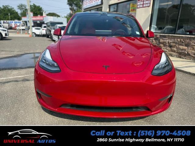 used 2021 Tesla Model Y car, priced at $19,999
