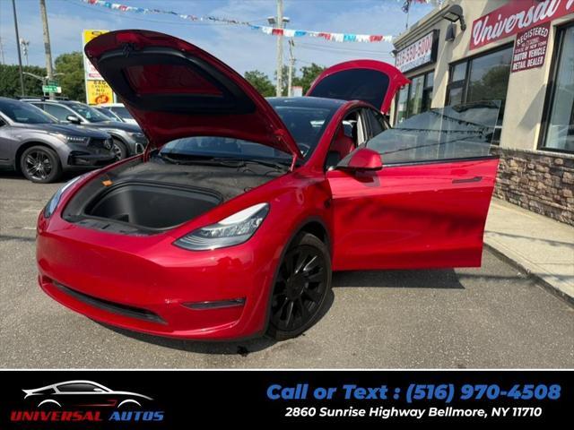 used 2021 Tesla Model Y car, priced at $19,999