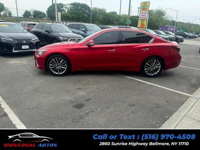 used 2022 INFINITI Q50 car, priced at $21,700