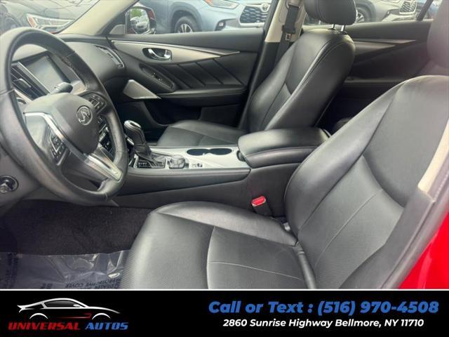 used 2022 INFINITI Q50 car, priced at $21,700