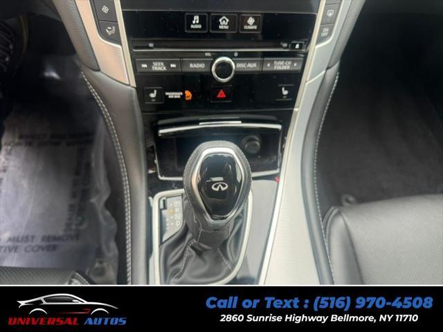 used 2022 INFINITI Q50 car, priced at $21,700