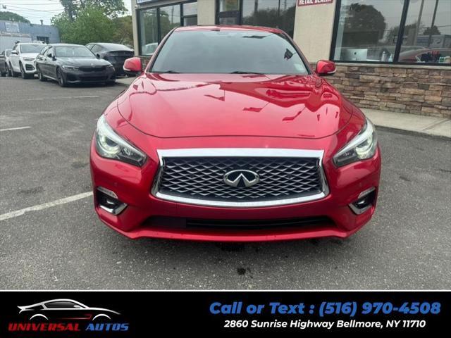 used 2022 INFINITI Q50 car, priced at $21,700