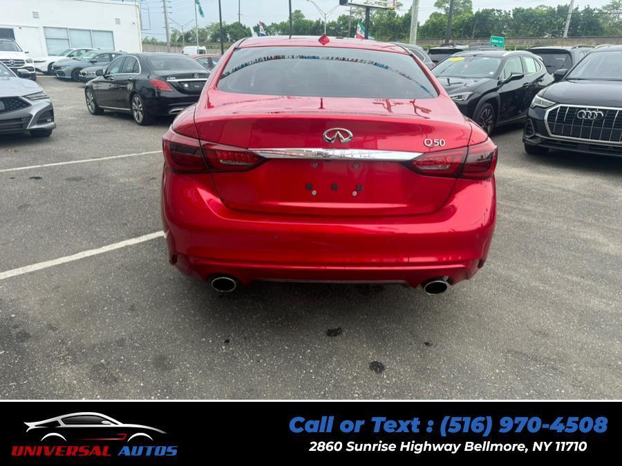 used 2022 INFINITI Q50 car, priced at $21,444