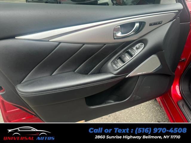 used 2022 INFINITI Q50 car, priced at $21,700