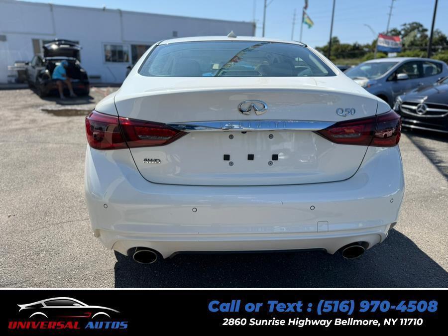 used 2022 INFINITI Q50 car, priced at $23,999