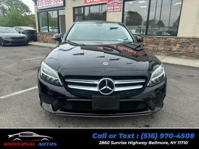 used 2021 Mercedes-Benz C-Class car, priced at $20,370