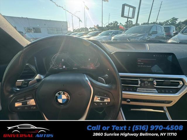 used 2021 BMW 330 car, priced at $19,888