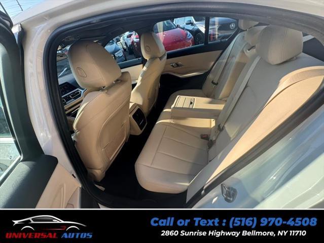 used 2021 BMW 330 car, priced at $19,888