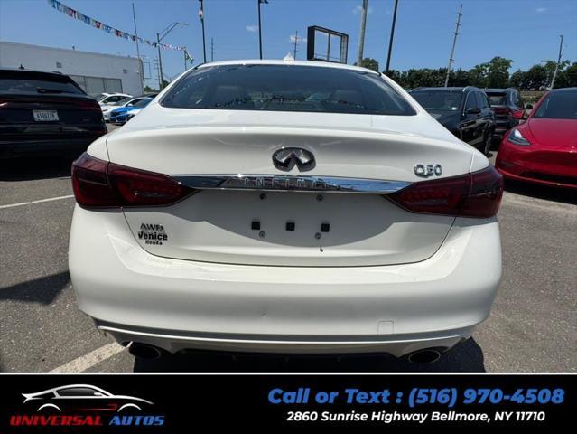 used 2020 INFINITI Q50 car, priced at $16,899