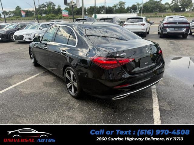 used 2022 Mercedes-Benz C-Class car, priced at $22,999