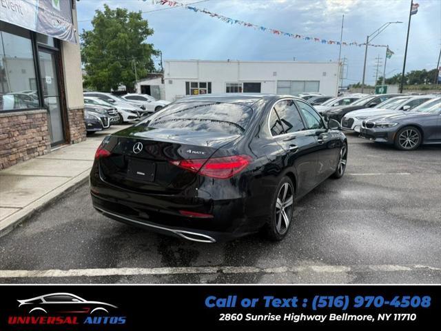 used 2022 Mercedes-Benz C-Class car, priced at $22,999