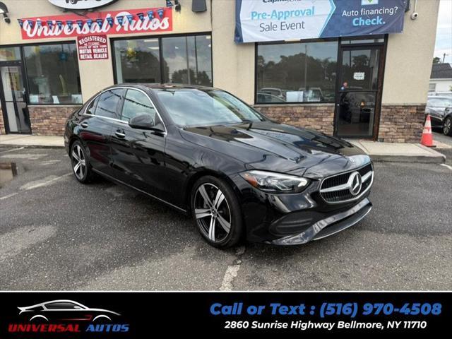 used 2022 Mercedes-Benz C-Class car, priced at $22,999