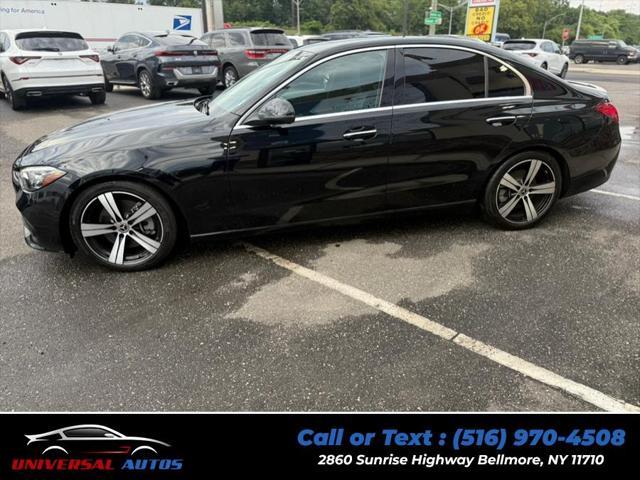 used 2022 Mercedes-Benz C-Class car, priced at $22,999