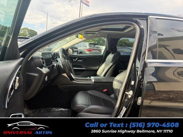 used 2022 Mercedes-Benz C-Class car, priced at $22,999