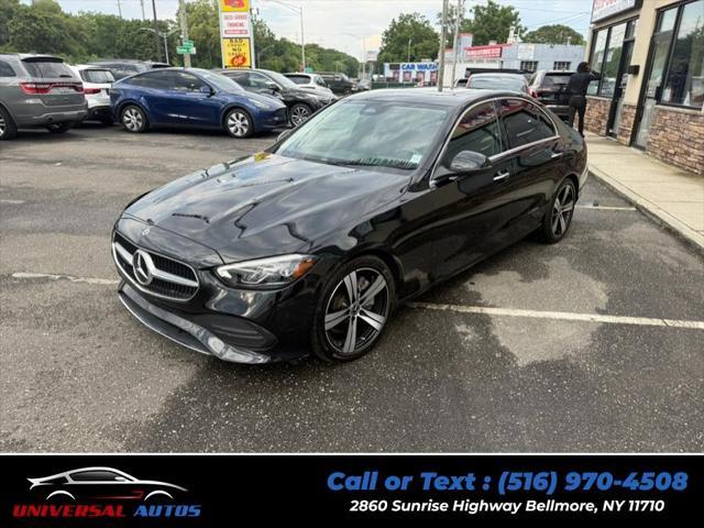 used 2022 Mercedes-Benz C-Class car, priced at $22,999