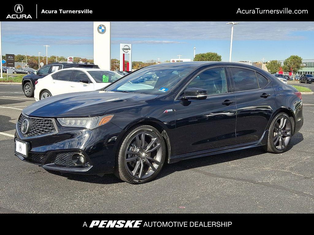 used 2020 Acura TLX car, priced at $25,000