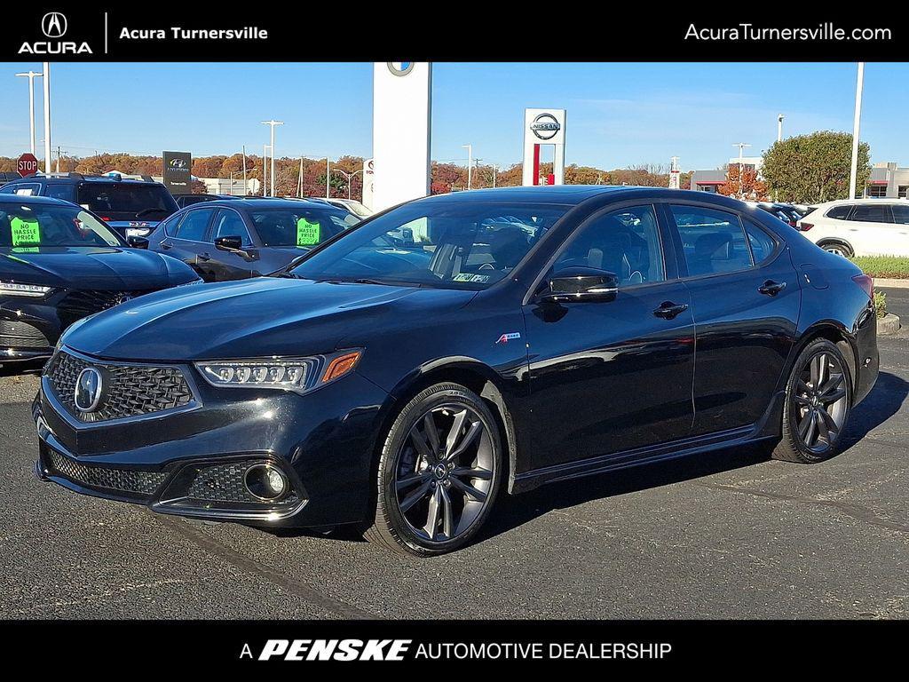 used 2020 Acura TLX car, priced at $27,500