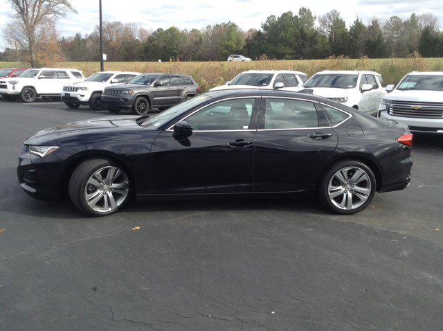 used 2021 Acura TLX car, priced at $28,500