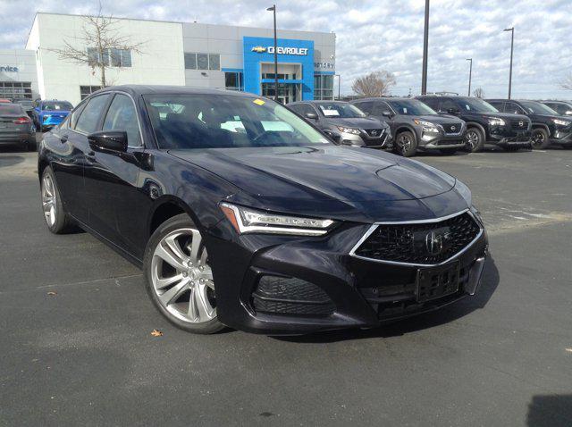 used 2021 Acura TLX car, priced at $28,500