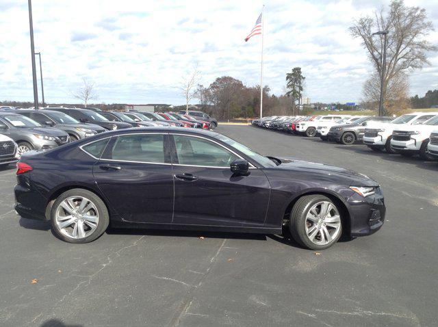 used 2021 Acura TLX car, priced at $28,500