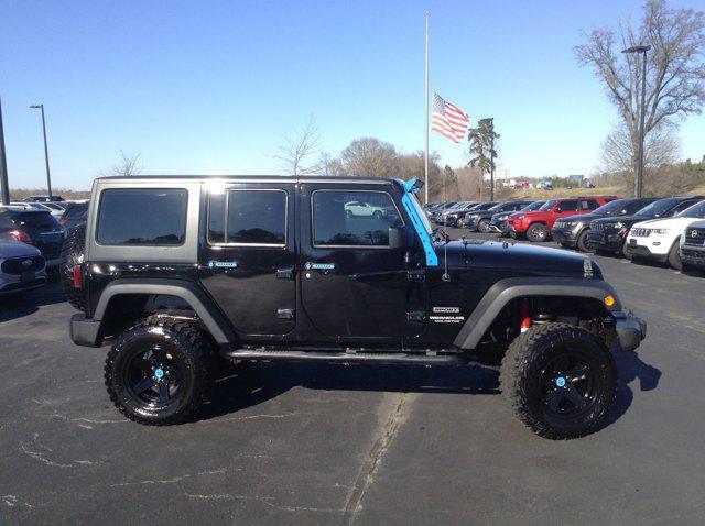 used 2016 Jeep Wrangler Unlimited car, priced at $15,000