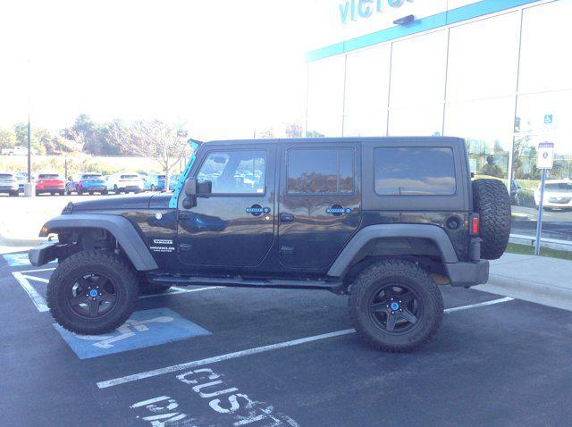 used 2016 Jeep Wrangler Unlimited car, priced at $16,500