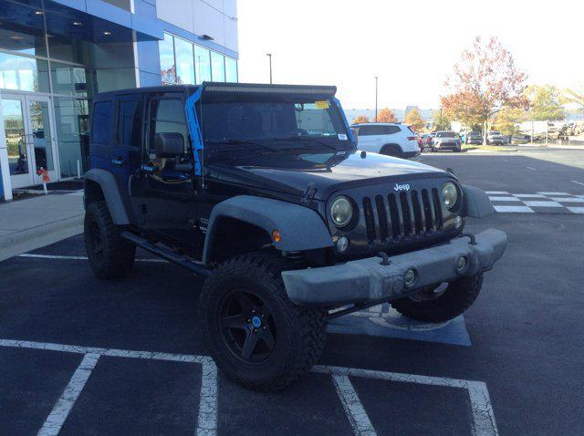 used 2016 Jeep Wrangler Unlimited car, priced at $16,500