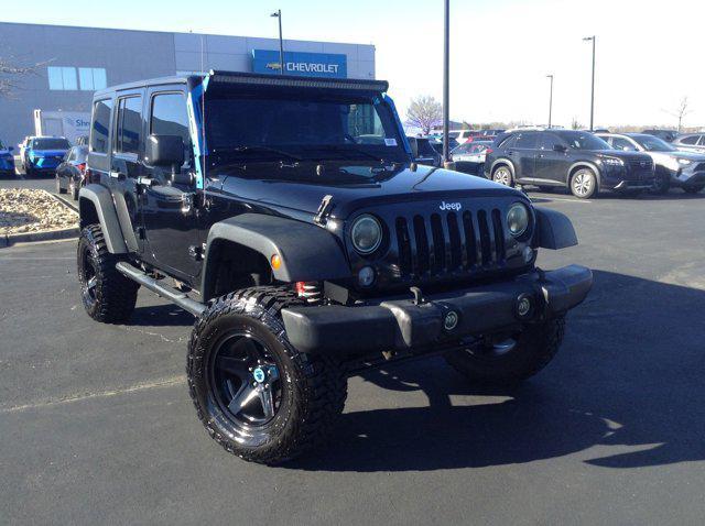 used 2016 Jeep Wrangler Unlimited car, priced at $15,000