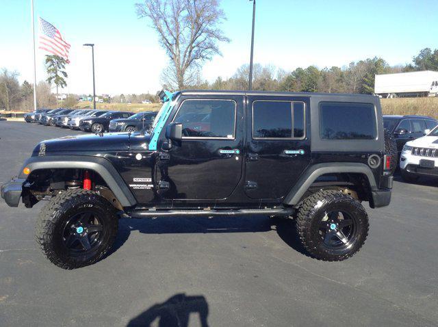 used 2016 Jeep Wrangler Unlimited car, priced at $15,000