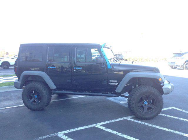 used 2016 Jeep Wrangler Unlimited car, priced at $16,500