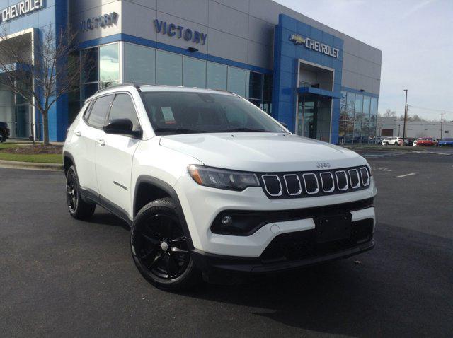 used 2022 Jeep Compass car, priced at $22,500