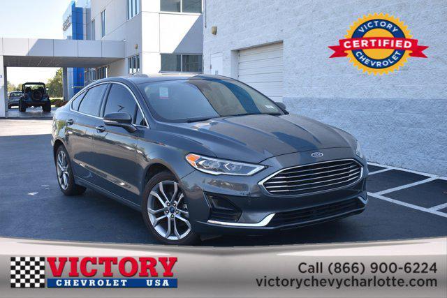 used 2019 Ford Fusion car, priced at $17,500