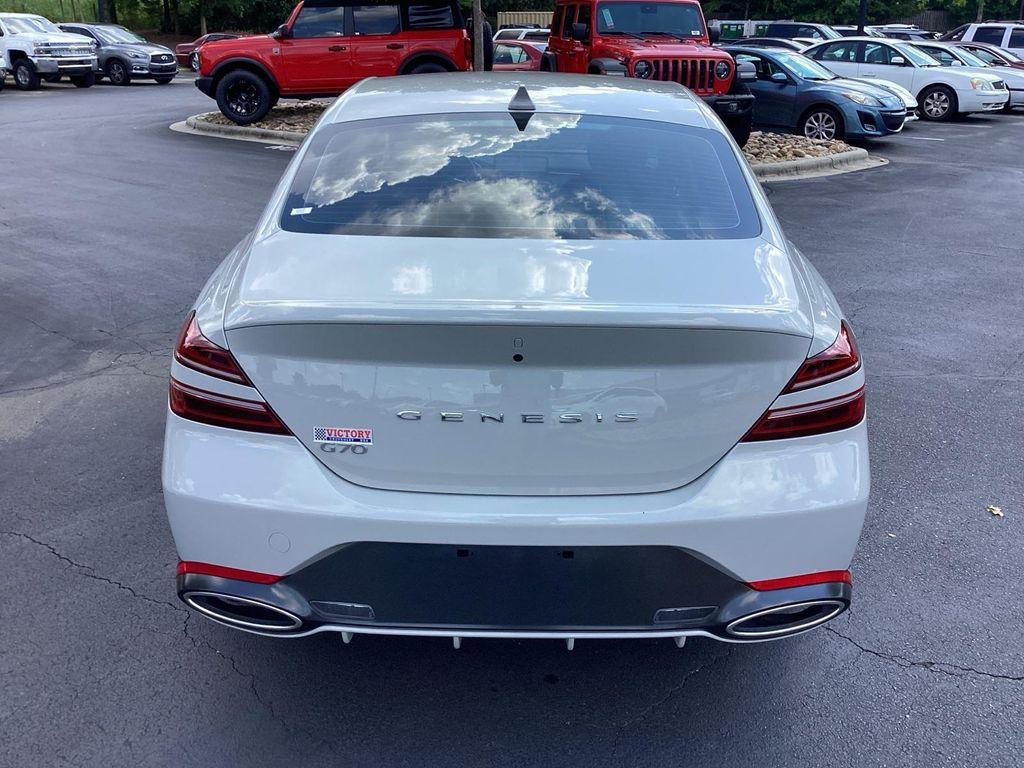 used 2025 Genesis G70 car, priced at $32,000