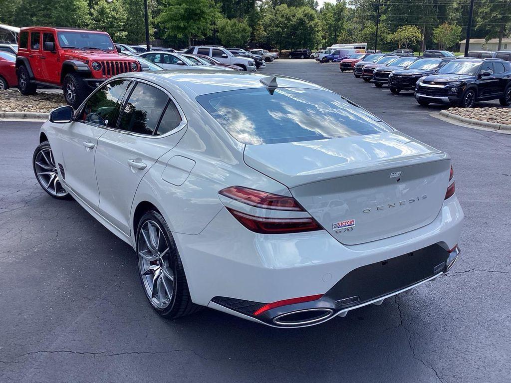 used 2025 Genesis G70 car, priced at $32,000
