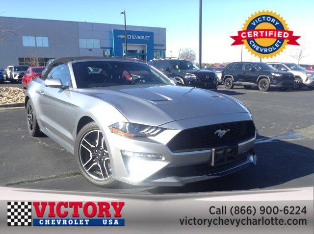 used 2022 Ford Mustang car, priced at $23,000