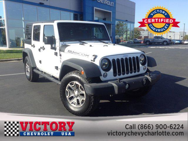 used 2015 Jeep Wrangler Unlimited car, priced at $19,500