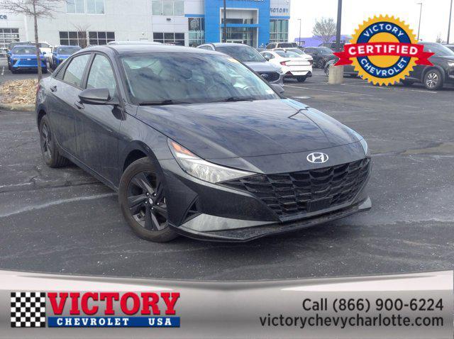 used 2021 Hyundai Elantra car, priced at $16,599