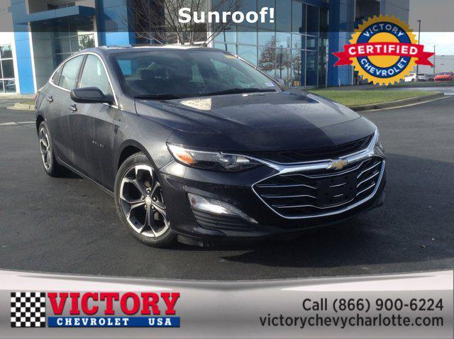 used 2022 Chevrolet Malibu car, priced at $17,500