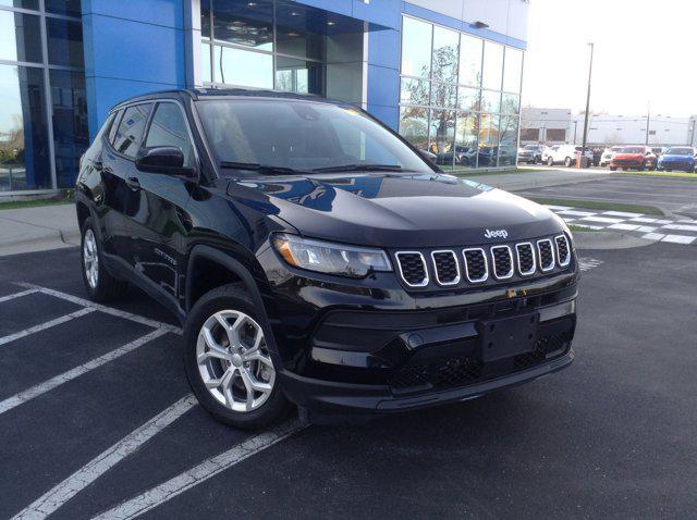 used 2024 Jeep Compass car, priced at $21,000