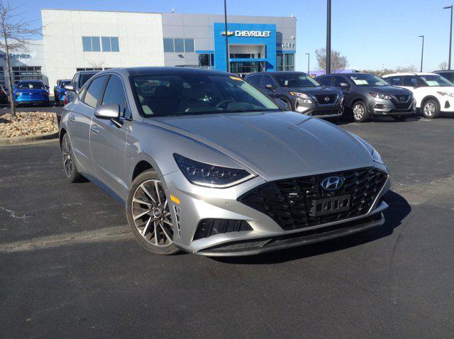 used 2021 Hyundai Sonata car, priced at $21,500