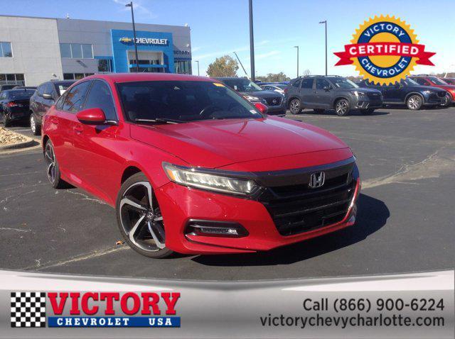 used 2018 Honda Accord car, priced at $19,500