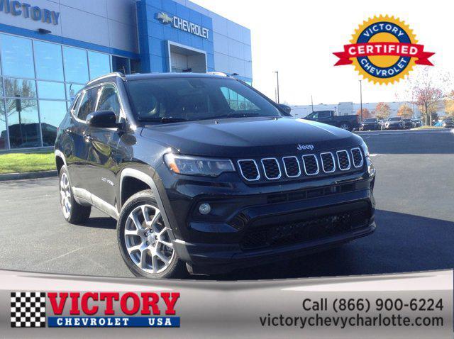 used 2024 Jeep Compass car, priced at $25,500