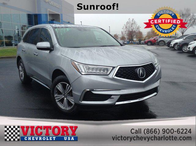 used 2020 Acura MDX car, priced at $26,500