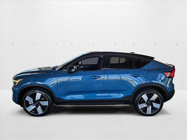 used 2022 Volvo C40 Recharge Pure Electric car, priced at $28,152
