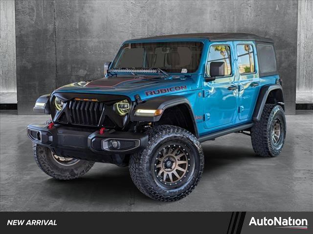 used 2020 Jeep Wrangler Unlimited car, priced at $34,579