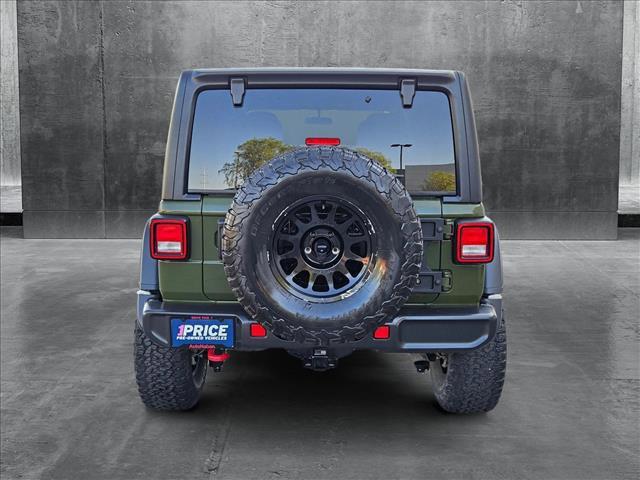 used 2021 Jeep Wrangler Unlimited car, priced at $38,579