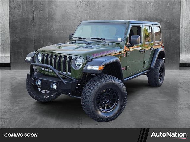used 2021 Jeep Wrangler Unlimited car, priced at $38,579