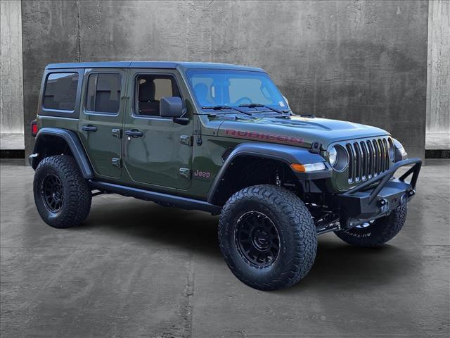 used 2021 Jeep Wrangler Unlimited car, priced at $38,579
