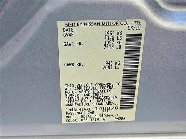 used 2020 Nissan Altima car, priced at $14,500