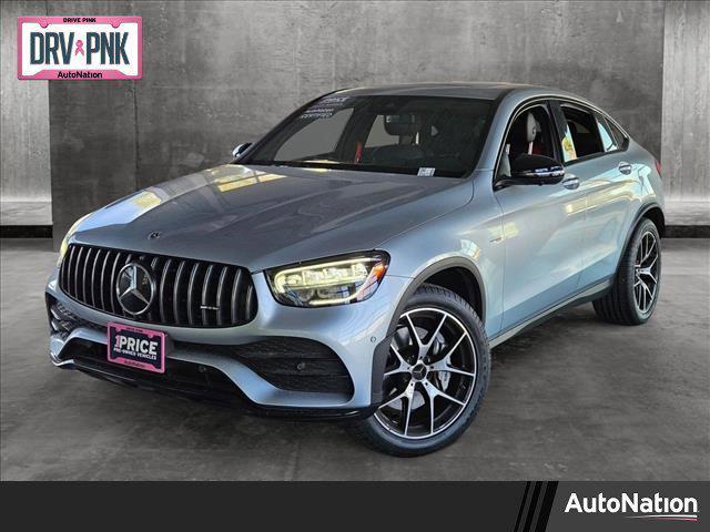 used 2021 Mercedes-Benz AMG GLC 43 car, priced at $46,991